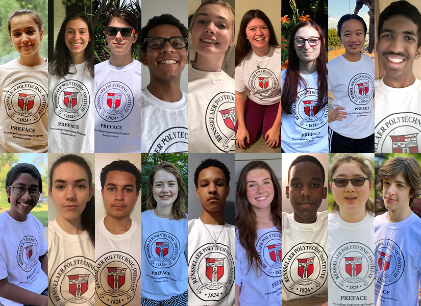 Students in the PREFACE program